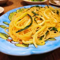 ひろっことアンチョビのスパゲティ