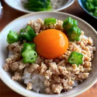 そぼろ丼|おさかなさん