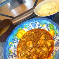 麻婆豆腐作ってくれた🙌|きなこさん