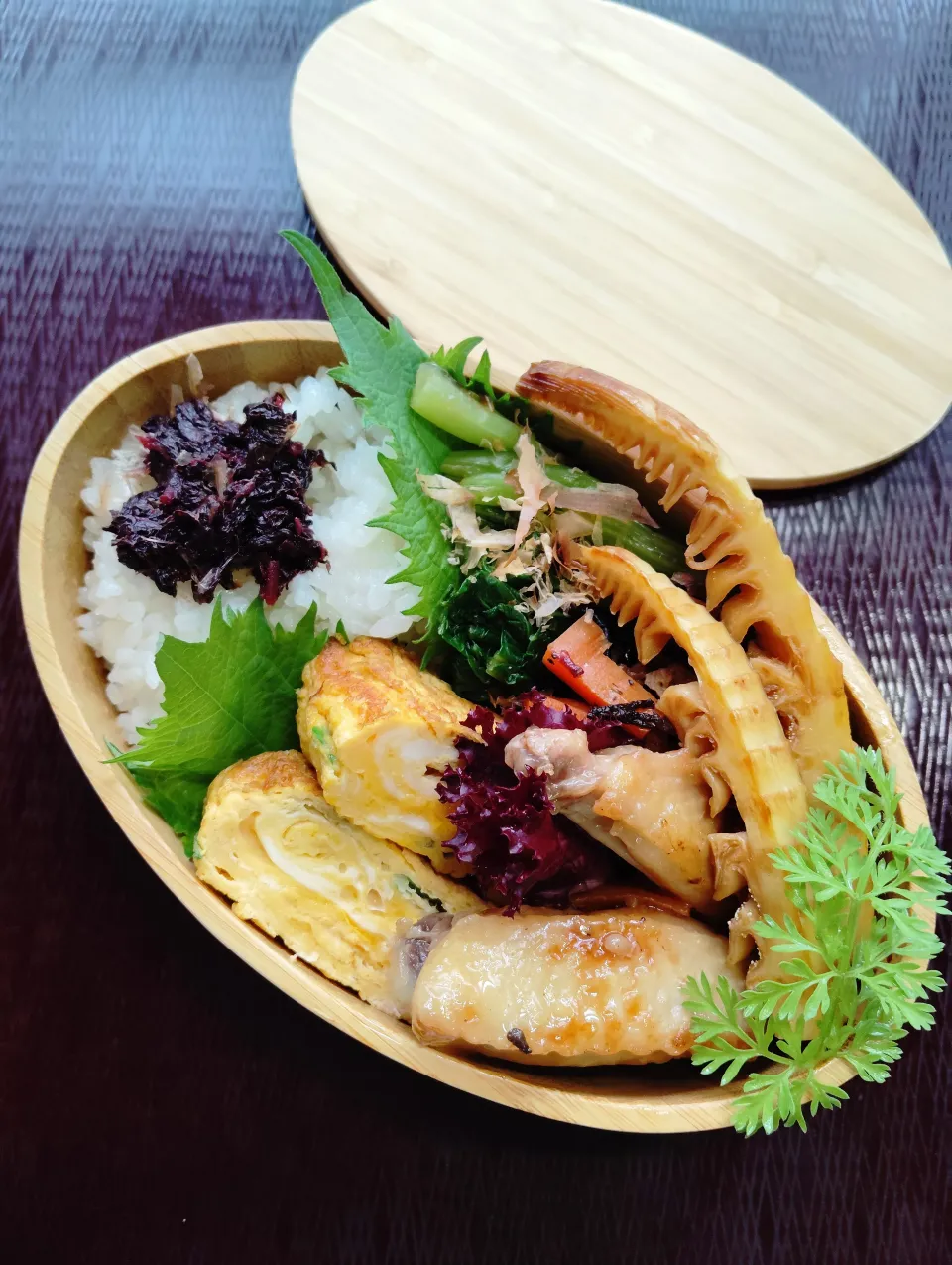 焼き筍のお花見弁当|ゆっこさん