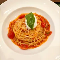 外食 トマトパスタ