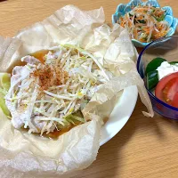 豚肉とキャベツの重ね蒸し|さおりさん