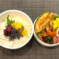 高校生息子のお弁当🍱 ささみチーズ揚げ弁当🍱|Snow10さん