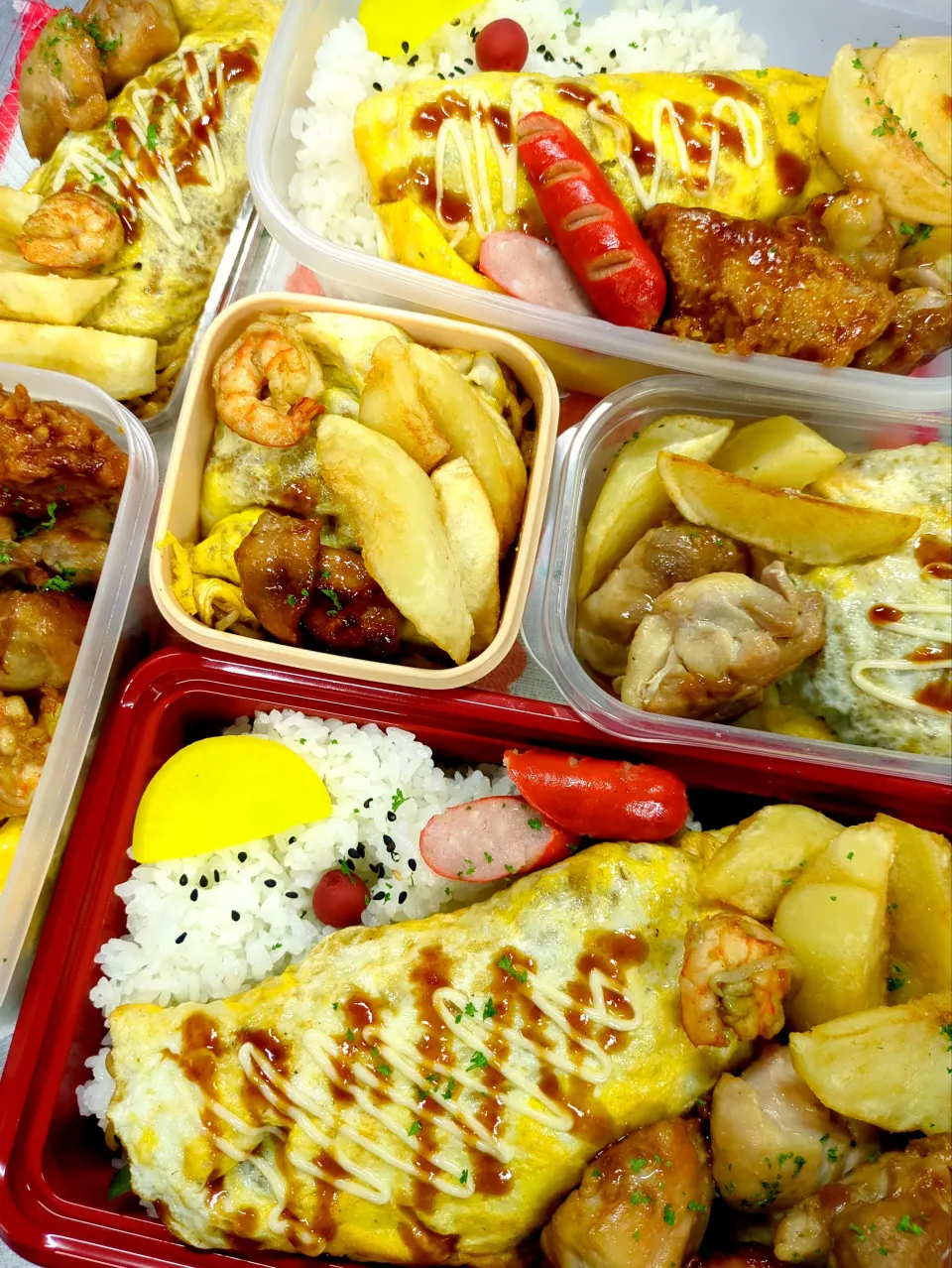 オムそば弁当20260422|小料理あやさん