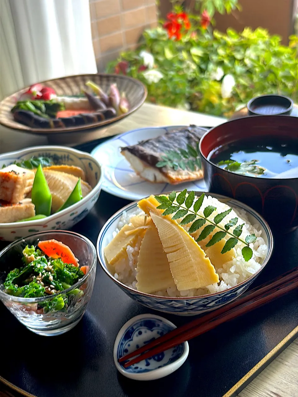 筍ごはんの夕餉 ~ありがとうございます|とんちんさん
