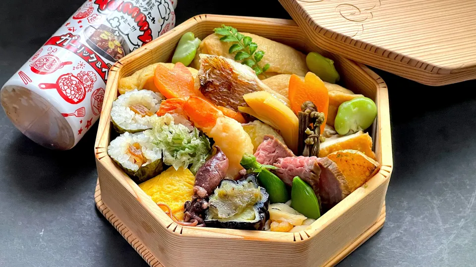 開運お花弁当🍱🌸|レオンさん