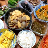 筍とこんにゃくとにしんの煮物|みんみんさん