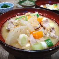 豚汁|古尾谷りかこさん