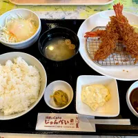 海老フライ定食（梅）@洋食とcafeじゅんぺい|morimi32さん