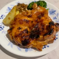 チキンの味噌漬け焼きガーリック風味|めんちゃんさん