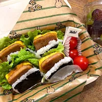 スパムおにぎり弁当