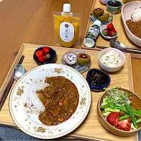 サボっていて連続投稿🙏ビーガンカレーライス🍛|さくたえさん