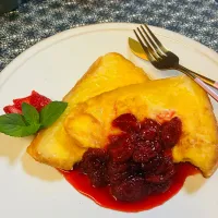 フレンチトースト苺ジャム添え|ユミさん