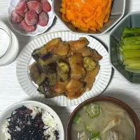 夜ご飯🌙🍚|朔さん