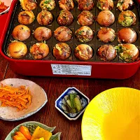 晩ごはん♯たこ焼き