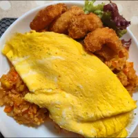 3人で、協力して作りました!夜ごはん