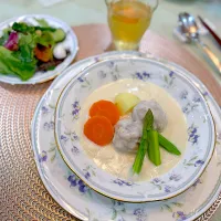 暖かくなってきたけど…数日前のDinner|Seikoさん