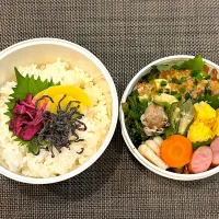 高校生息子のお弁当🍱 麻婆豆腐弁当🍱|Snow10さん