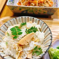 2026/04/26 あさりと筍の炊き込みご飯