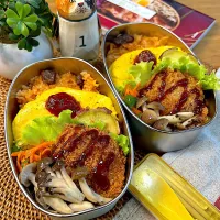 オムレツ弁当| ラゴさん。さん