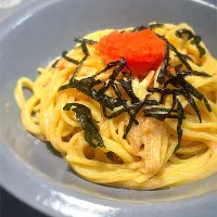 生クリーム消費！白だし香るタラコパスタ| Hiiisaさん