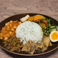 カレー合いがけ3種🍛|ゆうすけさん