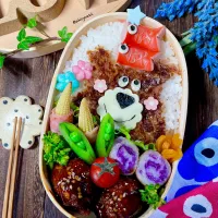 こどもの日弁当|Akiyoෆ¨̮⑅さん