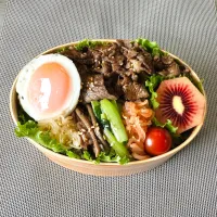 "プルコギビビンバ"息子弁当|kazuさん