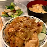 生姜焼き|悠真さん
