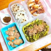 揚げ物作り置き＆さしぼのお浸し|まゆめろさん
