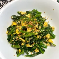 のらぼう菜炒め|こむぎこさん