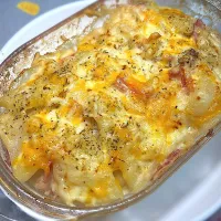 じゃがいもとベーコンのドフィノワ風🧐|Hiiisaさん