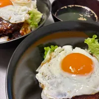 ロコモコ丼|くるみさん