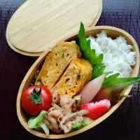 春キャベツと豚肉炒め弁当|ゆっこさん