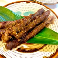 新牛蒡の肉巻きなど| ユミさん