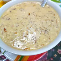 roasted vermicelli dessert with fried almonds pistachios... cooked for at least 2 hours...finger licking good|hinaさん