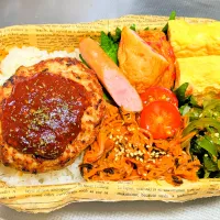 🇩🇪🐂 ハンバーグ弁当 🐷🇺🇸|TakeBooさん