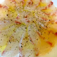 鯛のカルパッチョ|🍴ナッペKさん