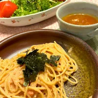 明太子クリームパスタ|amiさん