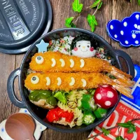 鯉のぼり弁当|Akiyoෆ¨̮⑅さん