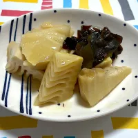 新ワカメと春のタケノコの煮物|🍒ふみりん🍒さん
