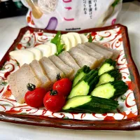 ぽんすけさんの料理 糠漬け卵と糠漬けこんにゃくと筍のお刺身( *´艸)|鬼百合さん