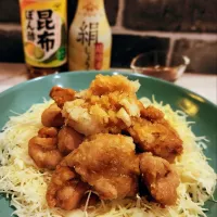ヤマサ醤油公式アカウントさんの料理 揚げない唐揚げ～おろしぽん酢～|ひかるさん