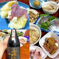 日本酒で🍶晩酌|えみちさん