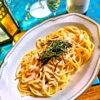 たらこパスタ|橘葵さん