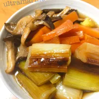 ＊つくりおき。焼きねぎとにんじんきのこの和風マリネ＊|ultramarineさん