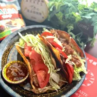 トルティーヤでビッグマック風タコス🌮|🌺🌺Foodie🌺🌺さん