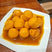 素咖哩魚蛋🤤🤤🤤