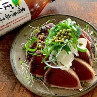 薬味たっぷりカツオのたたき|ユッキーさん