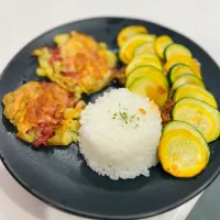 ラタトゥイユ&スマッシュベーコンポテト|たーたさん